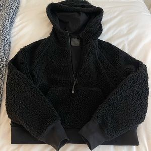 XS/S Sherpa scuba hoodie